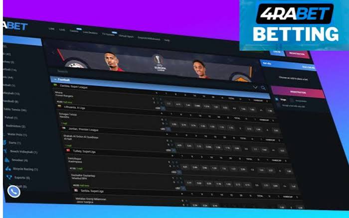 4rabet. Betting on sports and gambling enterprise